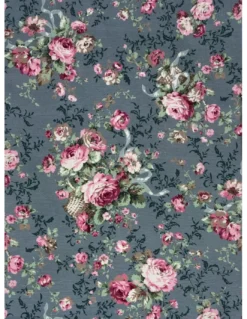 TELO ARREDO copritutto GRAN FOULARD COPRILETTO copridivano TESSUTO LONETA Sanderson Old British
