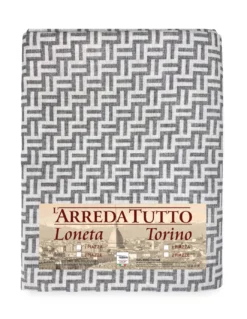 TELO ARREDO copritutto GRAN FOULARD COPRILETTO copridivano TESSUTO FASHION Grigio
