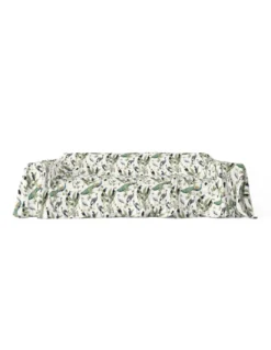 TELO ARREDO copritutto GRAN FOULARD COPRILETTO copridivano TESSUTO LONETA BIRDY con Uccelli