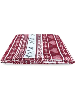 TELO ARREDO copritutto GRAN FOULARD COPRILETTO copridivano CERVINO ROSSO