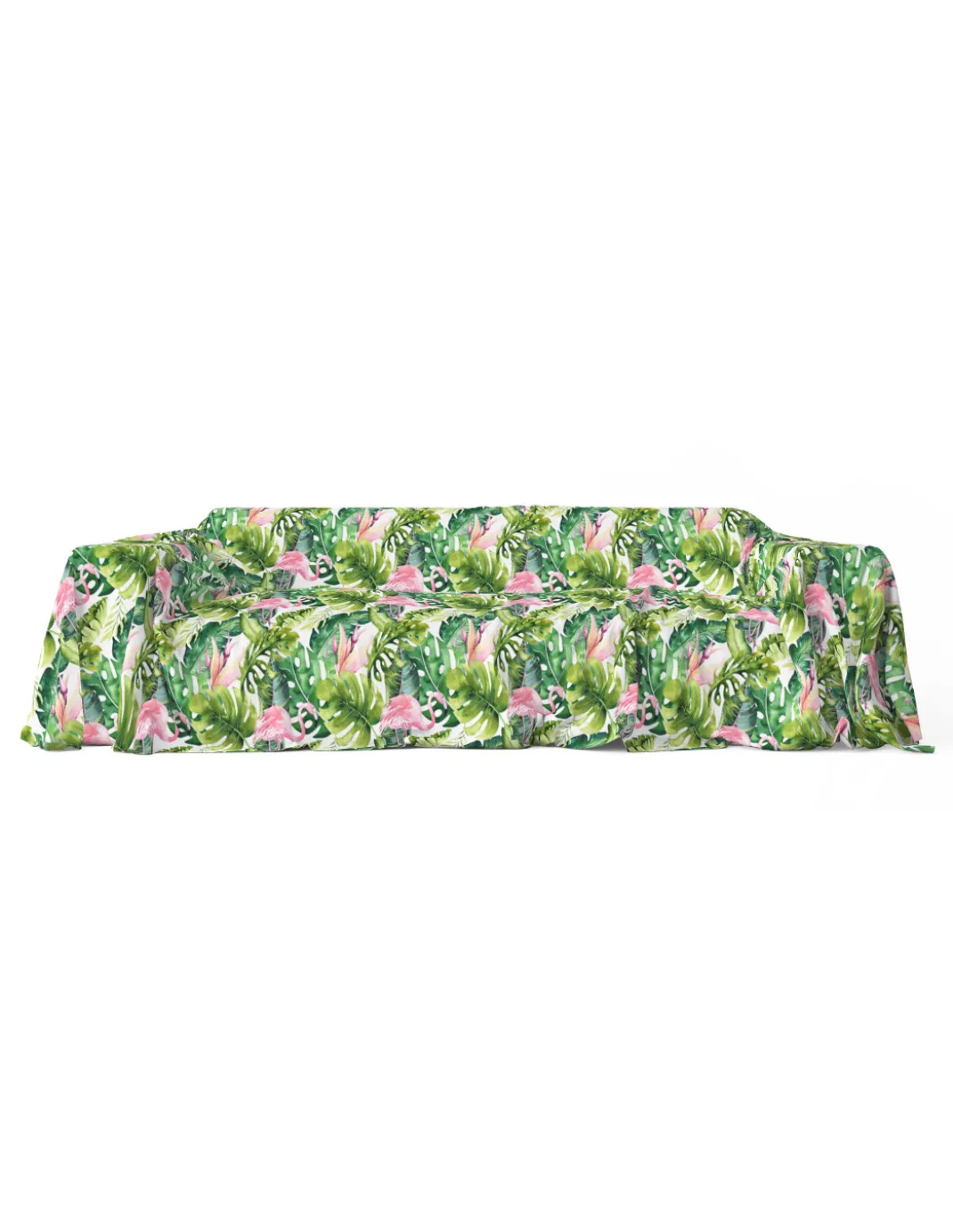 TELO ARREDO copritutto GRAN FOULARD COPRILETTO copridivano fenicottero FLAMINGO fenicotteri