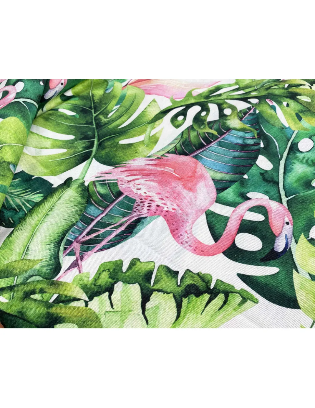 TELO ARREDO copritutto GRAN FOULARD COPRILETTO copridivano fenicottero FLAMINGO fenicotteri