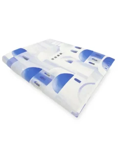TELO ARREDO copritutto GRAN FOULARD COPRILETTO copridivano SANTORINI blu