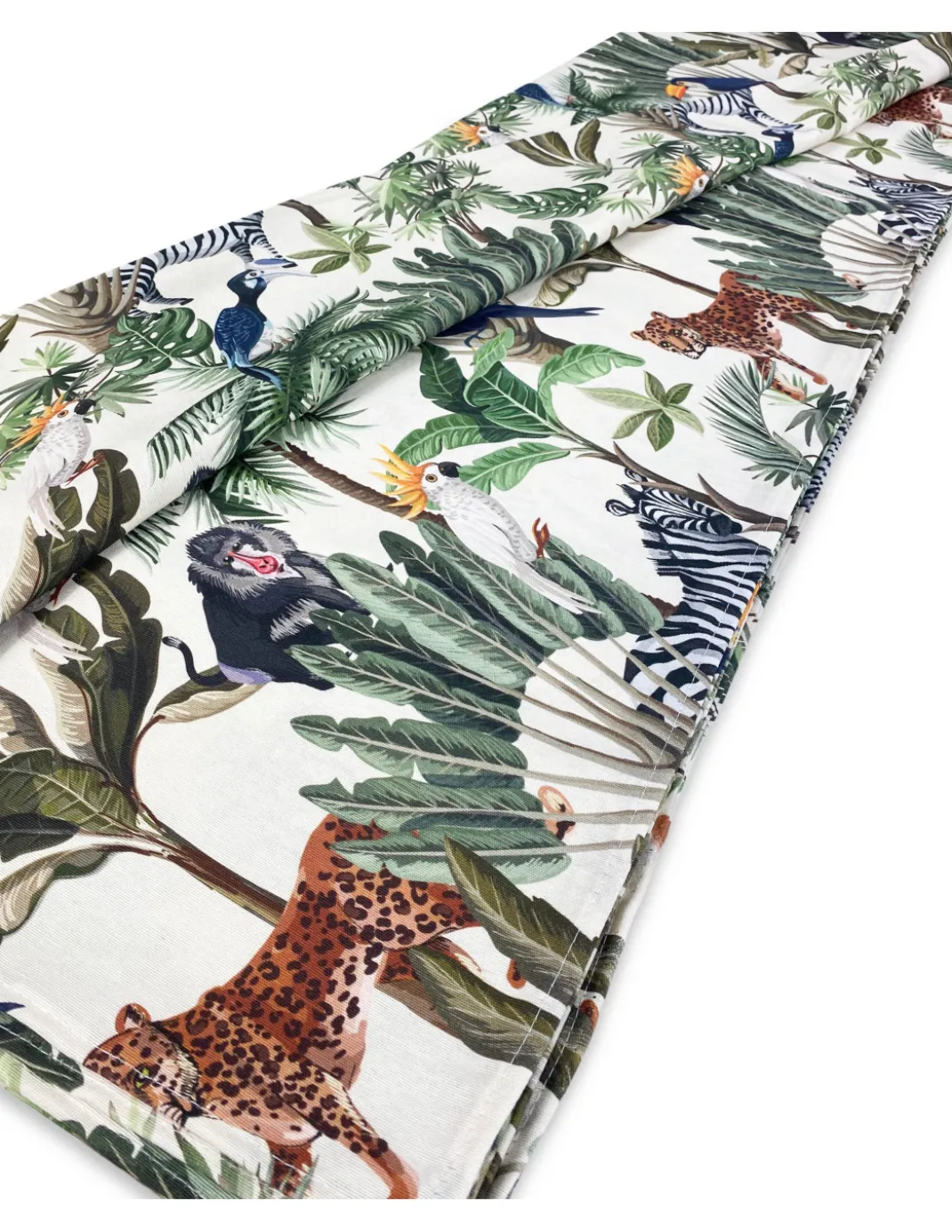 TELO ARREDO copritutto GRAN FOULARD COPRILETTO copridivano GIUNGLA