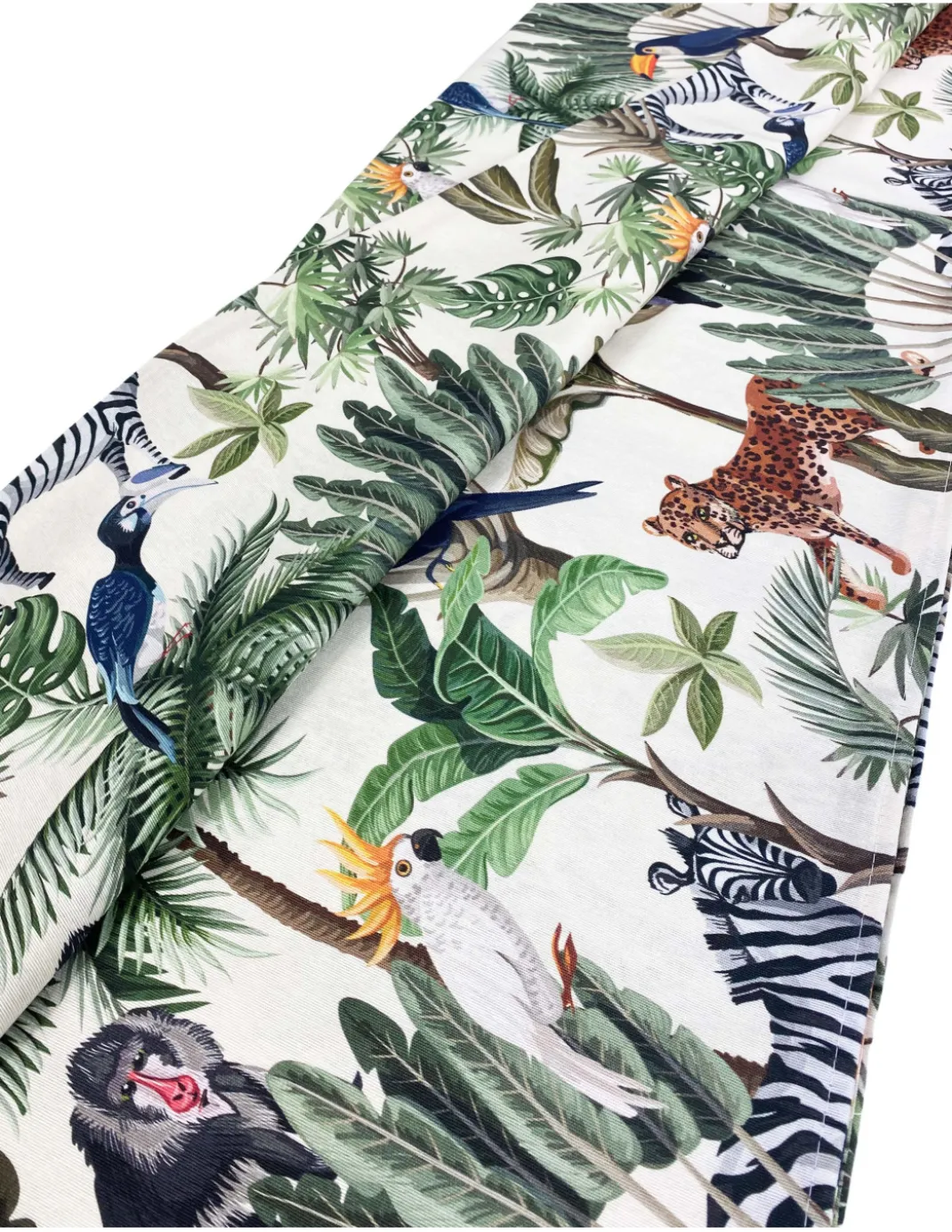 TELO ARREDO copritutto GRAN FOULARD COPRILETTO copridivano GIUNGLA