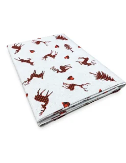 TELO ARREDO copritutto GRAN FOULARD COPRILETTO copridivano tessuto DIGITY CERVI grigio chiaro in puro cotone