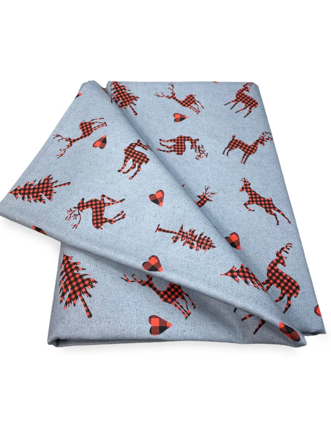 TELO ARREDO copritutto GRAN FOULARD COPRILETTO copridivano tessuto DIGITY CERVI grigio scuro in puro cotone