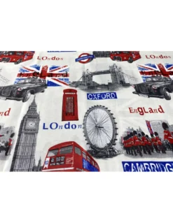 TELO ARREDO copritutto GRAN FOULARD COPRILETTO copridivano TESSUTO LONETA LONDRA new 20