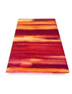 TELO ARREDO copritutto GRAN FOULARD copriletto COPRIDIVANO tessuto RIO ARANCIO