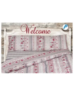 TELO ARREDO Copritutto GRAN FOULARD Copriletto COPRIDIVANO Tessuto MIROS WELCOME ROSSO