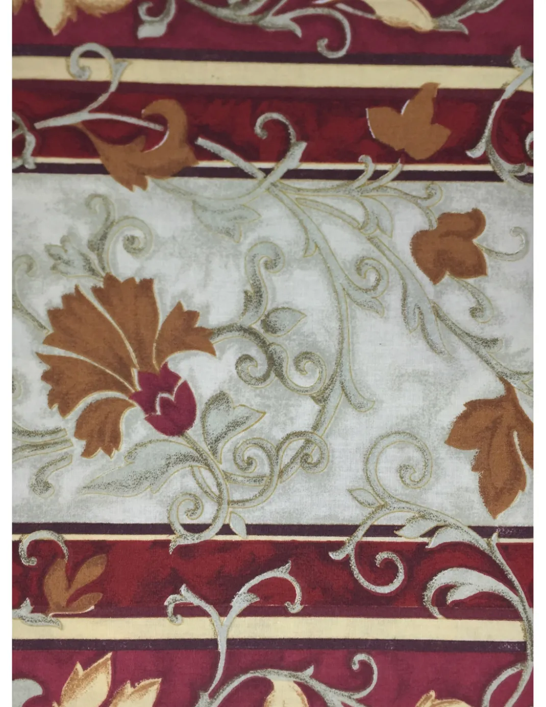 TELO ARREDO COPRITUTTO GRAN FOULARD COPRILETTO COPRIDIVANO TESSUTO EDERA BORDEAUX