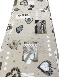 TELO ARREDO Copritutto GRAN FOULARD Copriletto COPRIDIVANO Tessuto MIROS HOLLY BEIGE