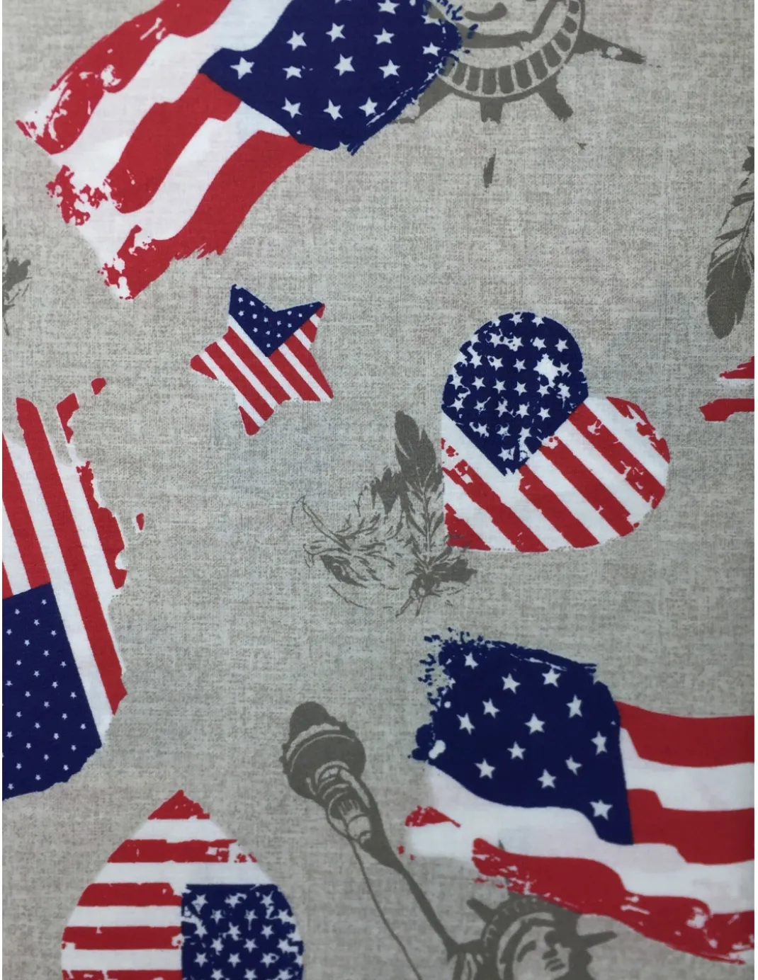 TELO ARREDO COPRITUTTO GRAN FOULARD COPRILETTO COPRIDIVANO TESSUTO BANDIERA AMERICANA NEW YORK