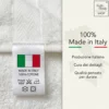 Telo Doccia Terracotta 100x150 in Spugna 100% Cotone 450 g/m² Made in Italy