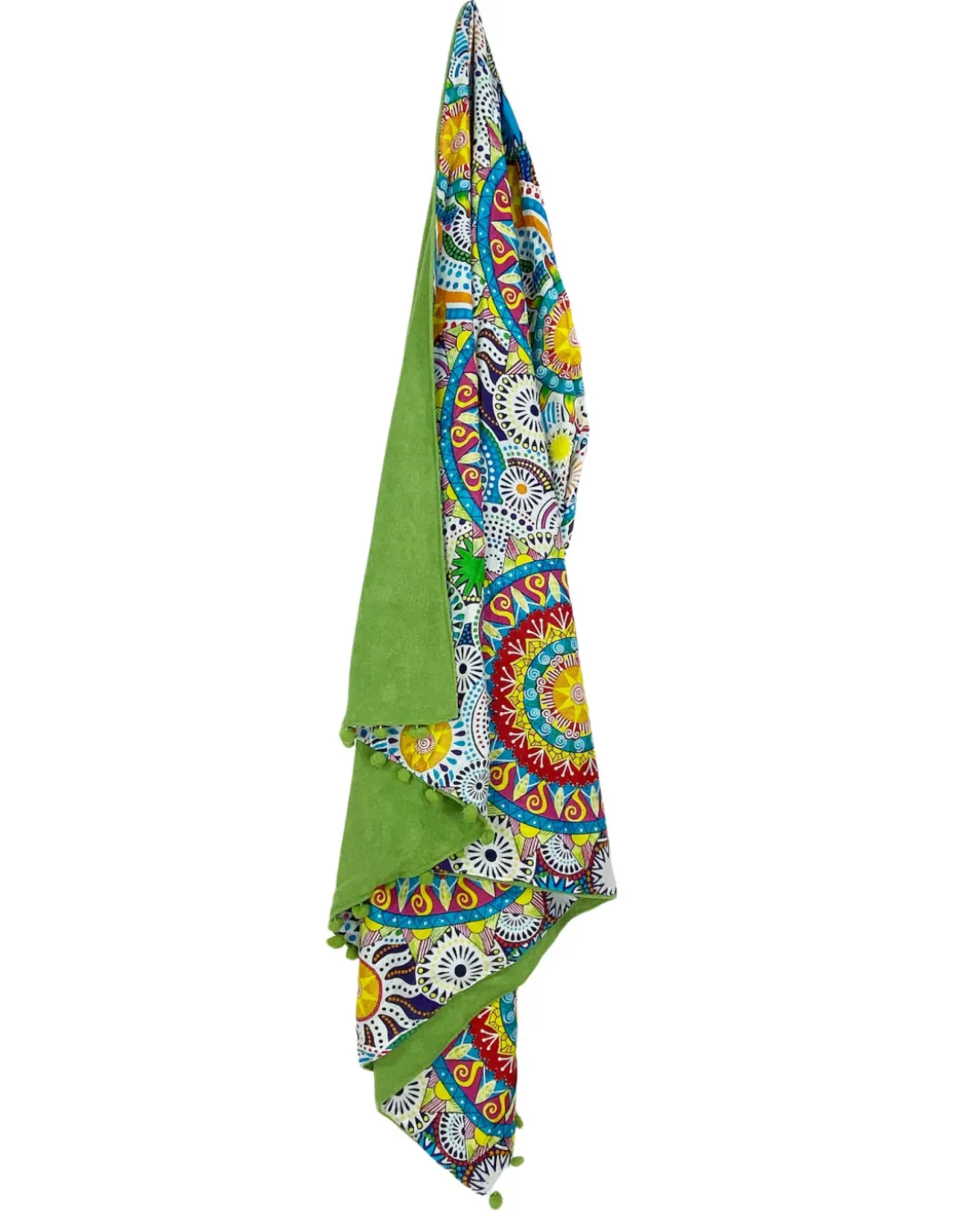 TELO mare doppio KIKOY Colours in COTONE e in SPUGNA con ZAINO KEEP