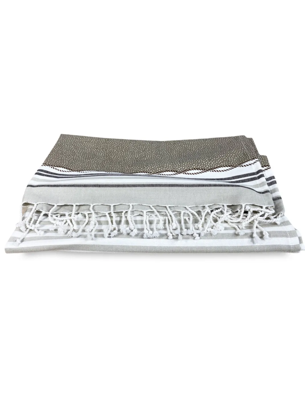 TELO MARE fouta BOY BEIGE misura GRANDE con zaino Spiaggia KEEP CALM CM.100X200