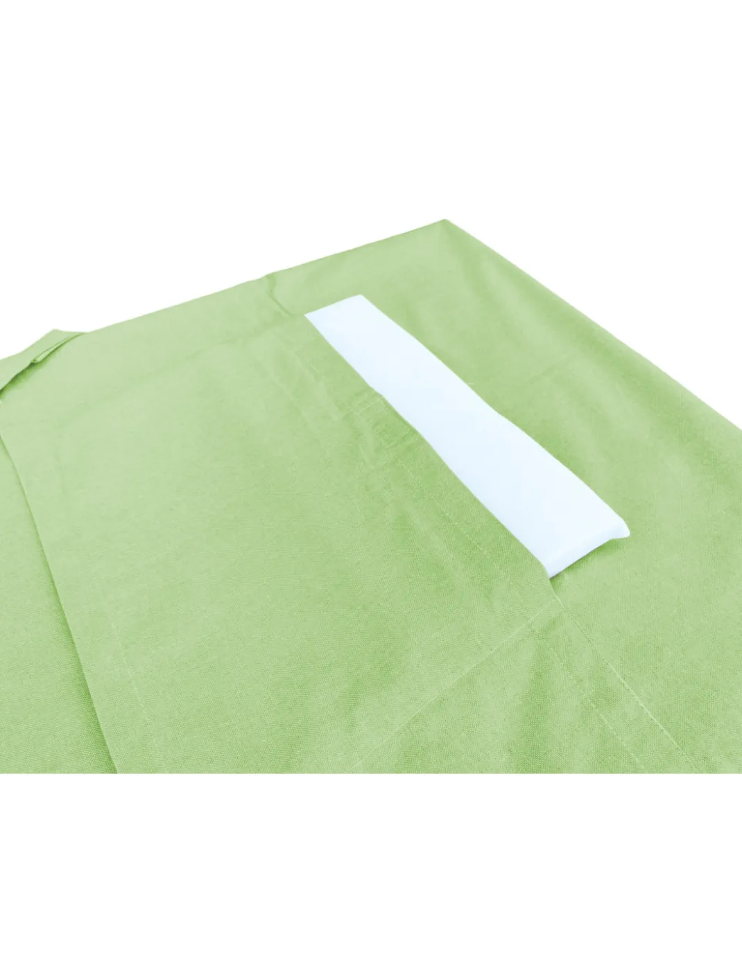 TELO MARE fouta LETTINO ALVIN VERDE ACIDO in cotone BEDDY BEACH © CON TASCHE MISURA CM. 75 X 195 e zaino SPIAGGIA