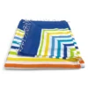 TELO MARE fouta PESCI COLORATI misura GRANDE con zaino Spiaggia KEEP CALM CM.100X200