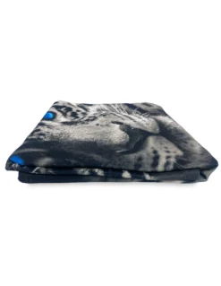 TELO MARE in spugna Leopardo BORN to BE FREE misura grande cm. 90 X 170