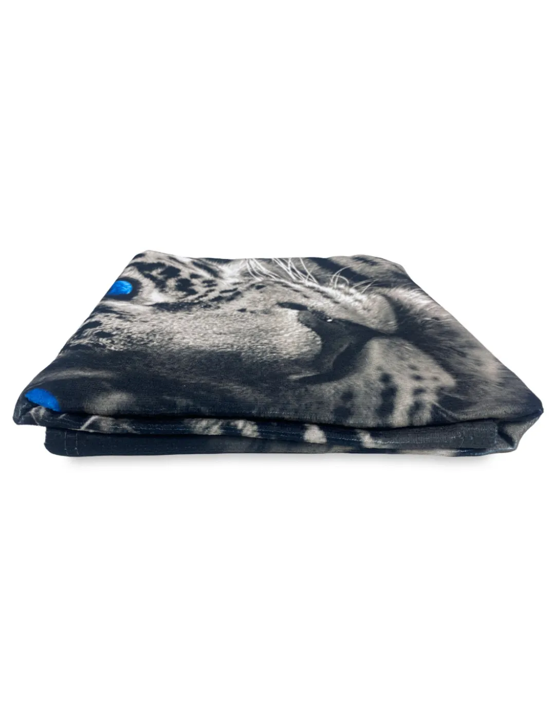 TELO MARE in spugna Leopardo BORN to BE FREE misura grande cm. 90 X 170