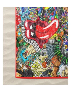 TELO MARE in spugna MURALES misura grande cm. 90 X 170