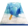 TELO MARE in spugna SUMMER COOL misura grande cm. 90 X 170