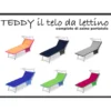 TELO MARE LETTINO TEDDY IN MICROFIBRA CON TASCHE MISURA CM. 80 X 190 ARANCIO CON ZAINO