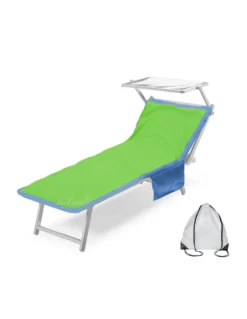 TELO MARE LETTINO TEDDY IN MICROFIBRA CON TASCHE MISURA CM. 80 X 190 VERDE