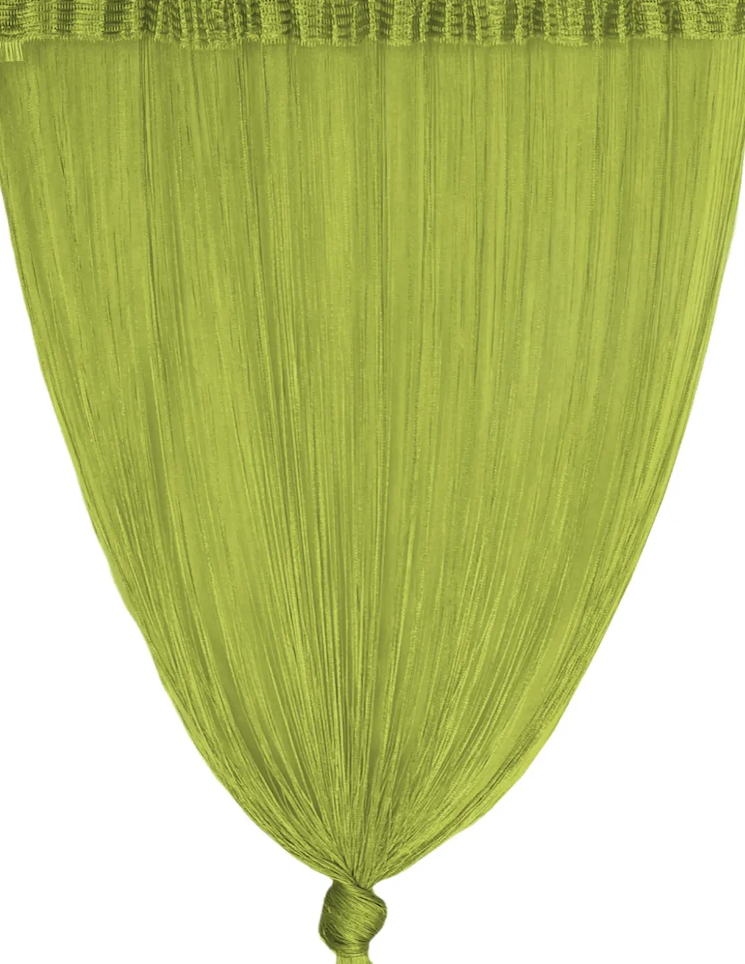 TENDA a FILI Vivienne per porta CM. 150X300 tinta unita VERDE