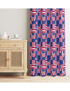 TENDA AMERICA AMERICANA U.S.A. cm.140X280 Made in Italy