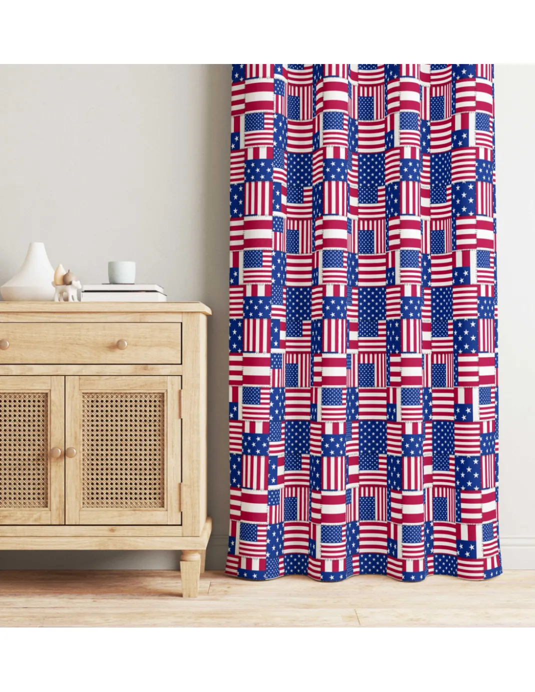 TENDA AMERICA AMERICANA U.S.A. cm.140X280 Made in Italy