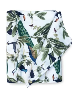 TENDA BIRDY Con Uccelli cm.150X280 confezionata MADE in ITALY