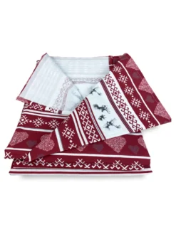 TENDA CERVINO rosso cm.160X300 confezionata MADE in ITALY