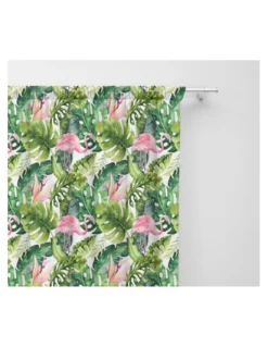 TENDA FENICOTTERO Flamingo cm.150X280 confezionata MADE in ITALY fenicotteri