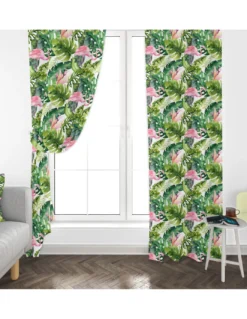 TENDA FENICOTTERO Flamingo cm.150X280 confezionata MADE in ITALY fenicotteri