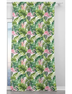 TENDA FENICOTTERO Flamingo cm.150X280 confezionata MADE in ITALY fenicotteri