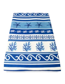 TENDA GRECIA BLU cm.160X300 confezionata MADE in ITALY