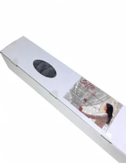 Tenda in Ciniglia Grigia Soffio - Protezione Insetti, Semitrasparente, Facile Montaggio - 100% Polipropilene Riciclabile