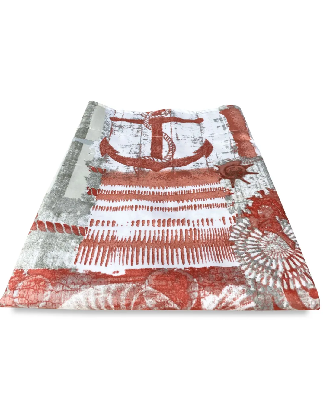 TENDA INGRID in stile marino CORALLO ROSSO cm. 175x290 MADE IN ITALY
