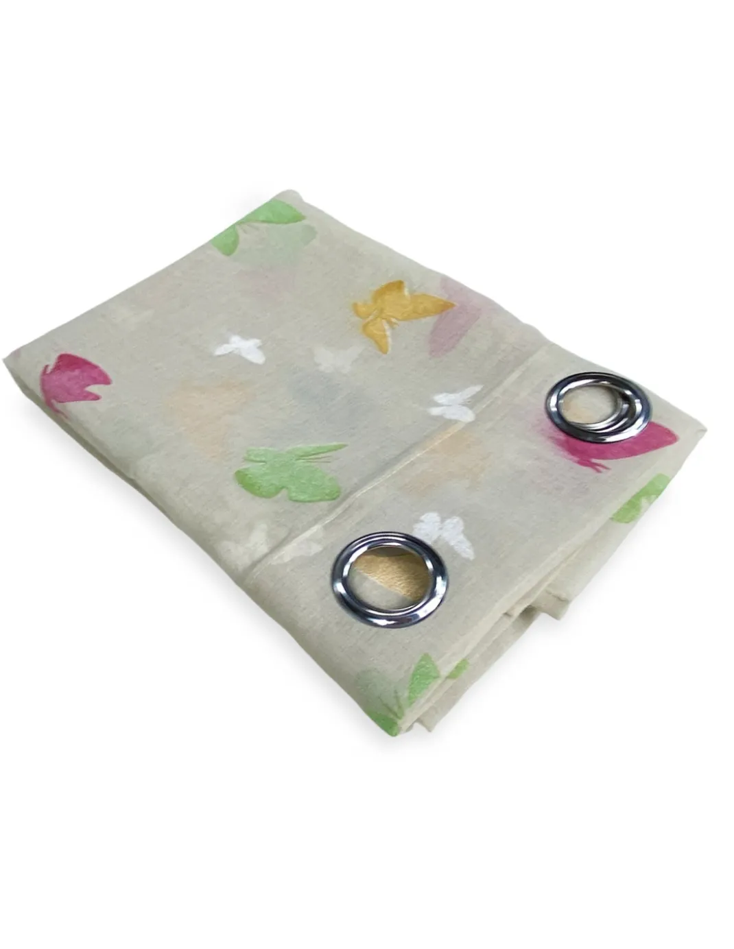 TENDA moderna FARFALLE Beige cm. 140X280 confezionata