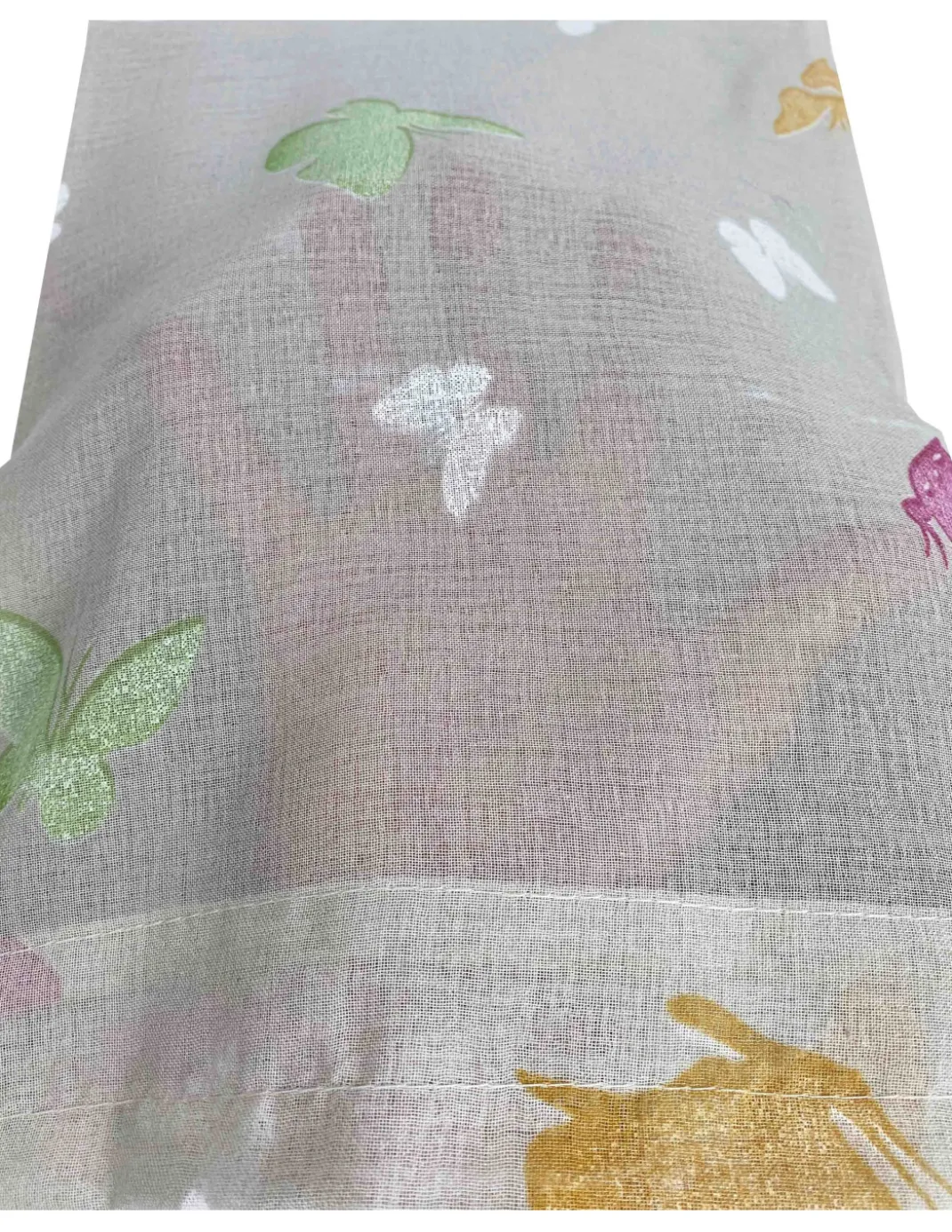 TENDA moderna FARFALLE Beige cm. 140X280 confezionata
