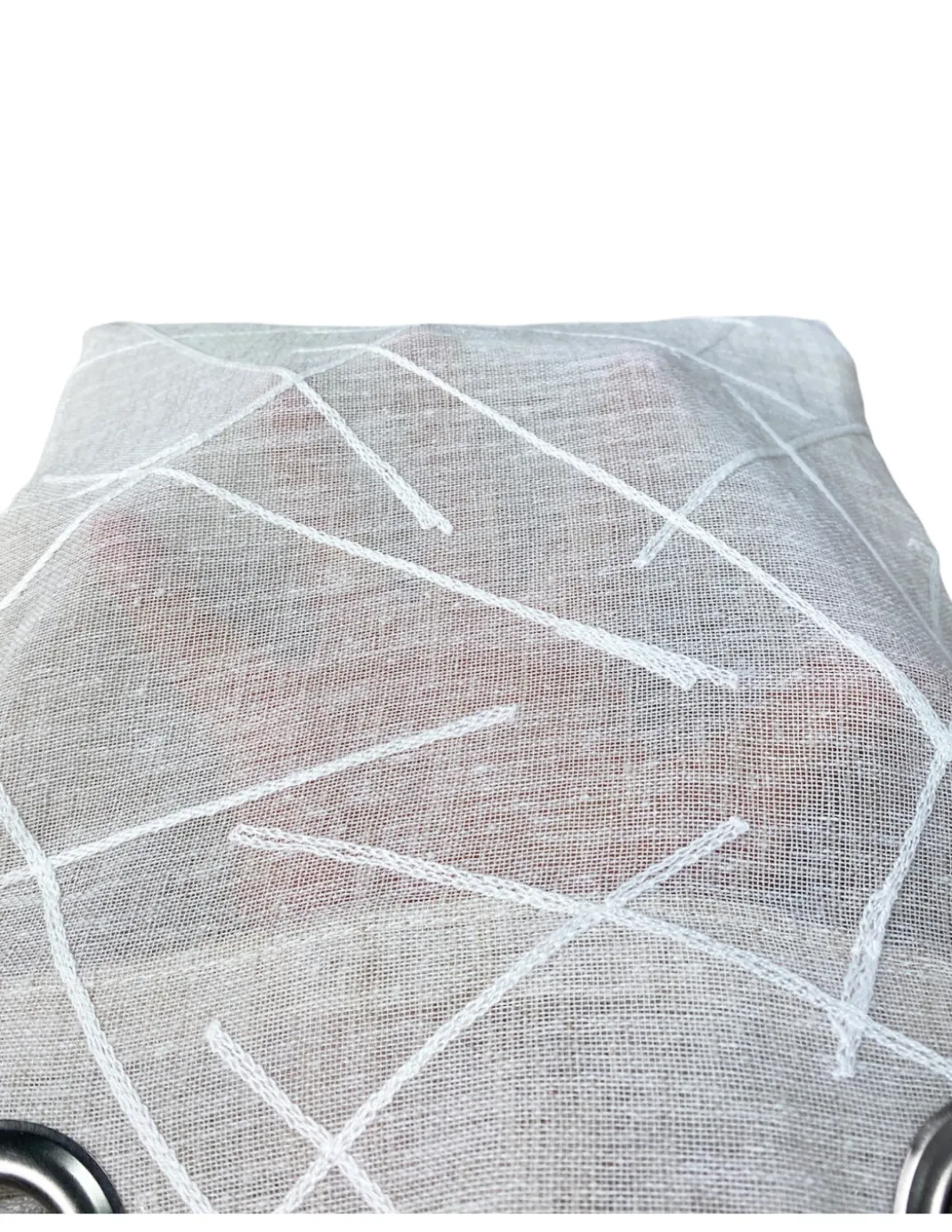 TENDA moderna GIUSY in tinta unita BEIGE cm. 140X280 confezionata