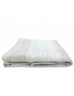 Tenda Monaco Beige - Pannello 140x300 cm Righe Moderne - Fettuccia Universale per Bastoni e Binari