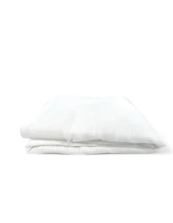 Tenda Monaco Bianca - Pannello 140x300 cm Righe Moderne - Fettuccia Universale per Bastoni o Binari