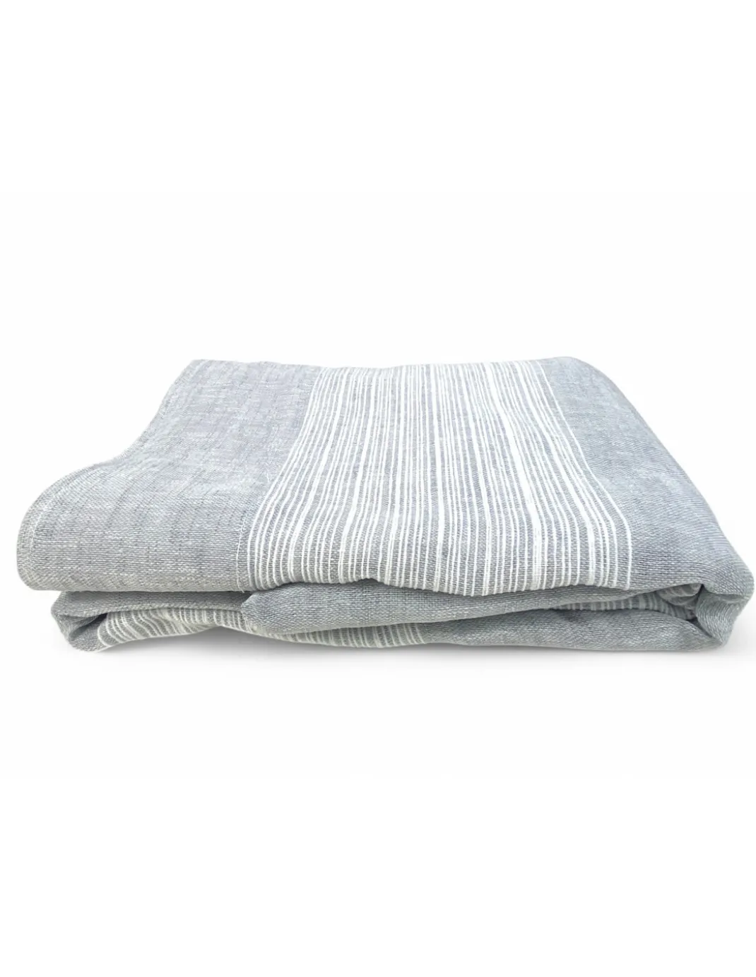 Tenda Monaco Grigia - Pannello 140x300 cm Righe Moderne - Fettuccia Universale per Bastoni o Binari