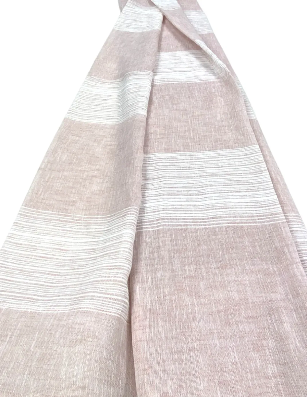 Tenda Monaco Rosa - Pannello 140x300 cm Righe Moderne - Fettuccia Universale per Bastone o Binario