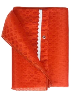TENDA rete ZANZARIERA a ROMBO da esterno piombata in 8 misure diverse unito ARANCIO
