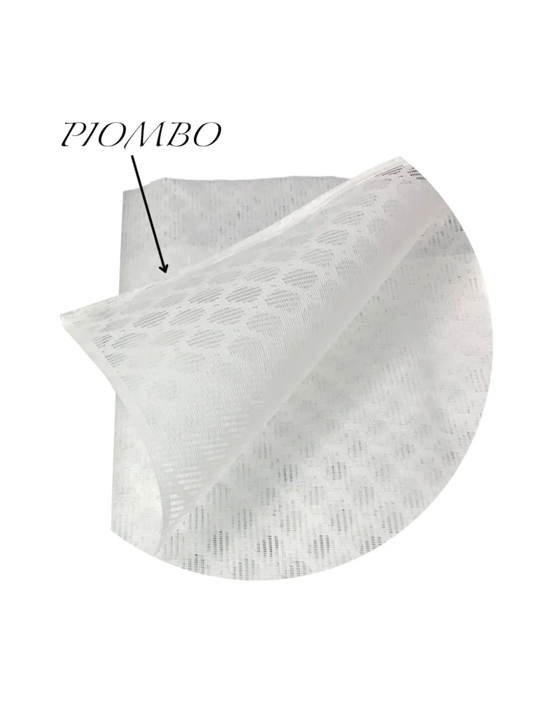 TENDA rete ZANZARIERA a ROMBO da esterno piombata in 8 misure diverse unito BIANCO