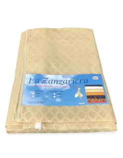TENDA rete ZANZARIERA a rombo da esterno piombata larga cm. 200 unito BEIGE