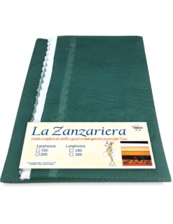 TENDA rete ZANZARIERA da esterno GIARDINO BALCONE unito VERDE